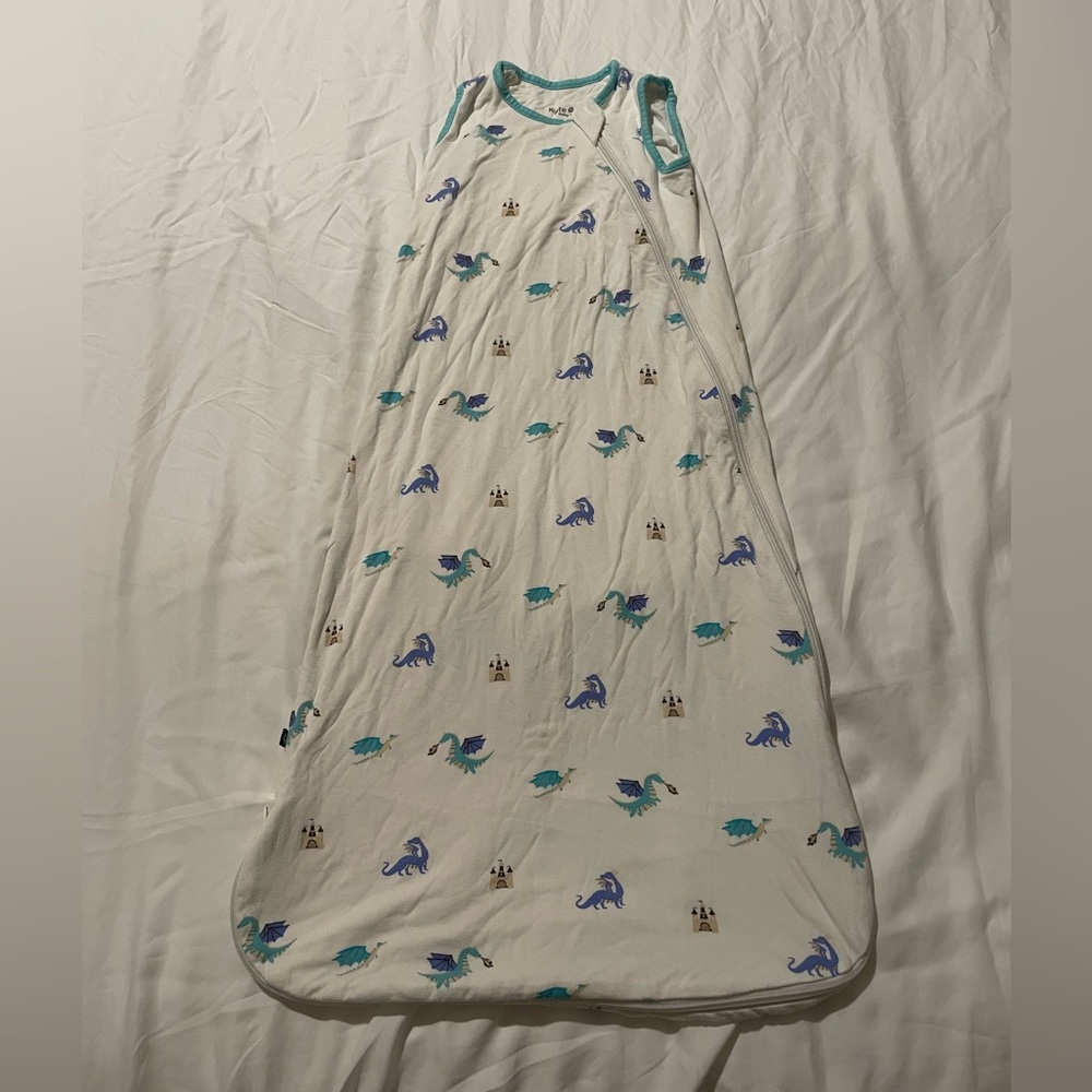 Kyte Baby Dragons & Castles Sleep Sack Medium 0.5 Tog - Perfect for Summer